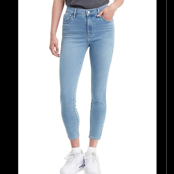 Levi’s 720 high rise skinny crop jean indie disco - Picture 14 of 15